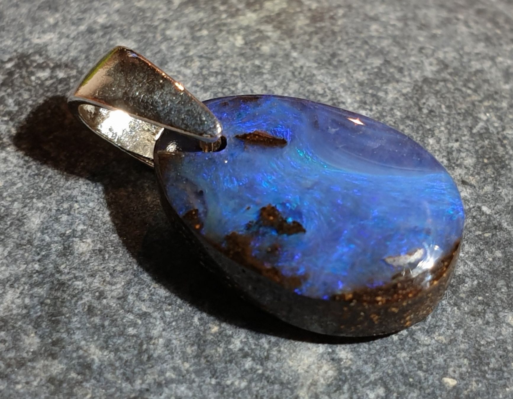 Ciondoli: Anhänger Boulder Opal. – Nuovo (secondo la descrizione) da Niederbüren venduto da Raphael014 3