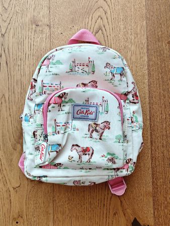 Cath Kids Rucksack Pferde Design, Klein, wie neu