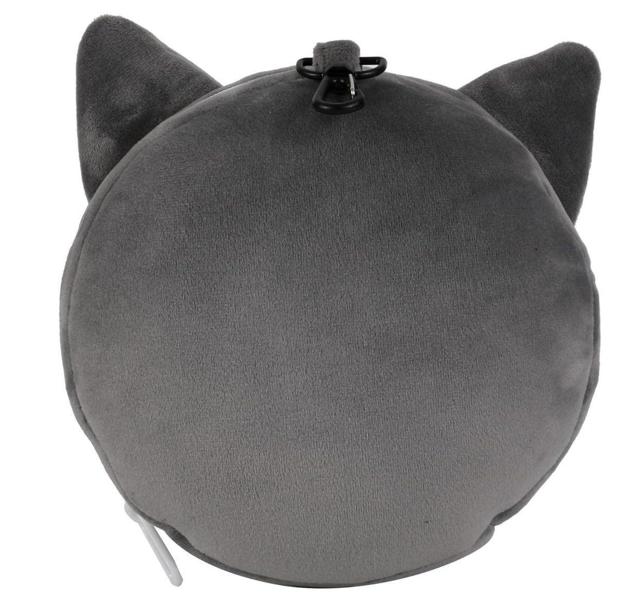 Cuscini: OREILLER DE VOYAGE & MASQUE DE NUIT CHAT GRIS – Nuovo e nell'imballaggio originale da Châtelaine venduto da suisseshopping 3