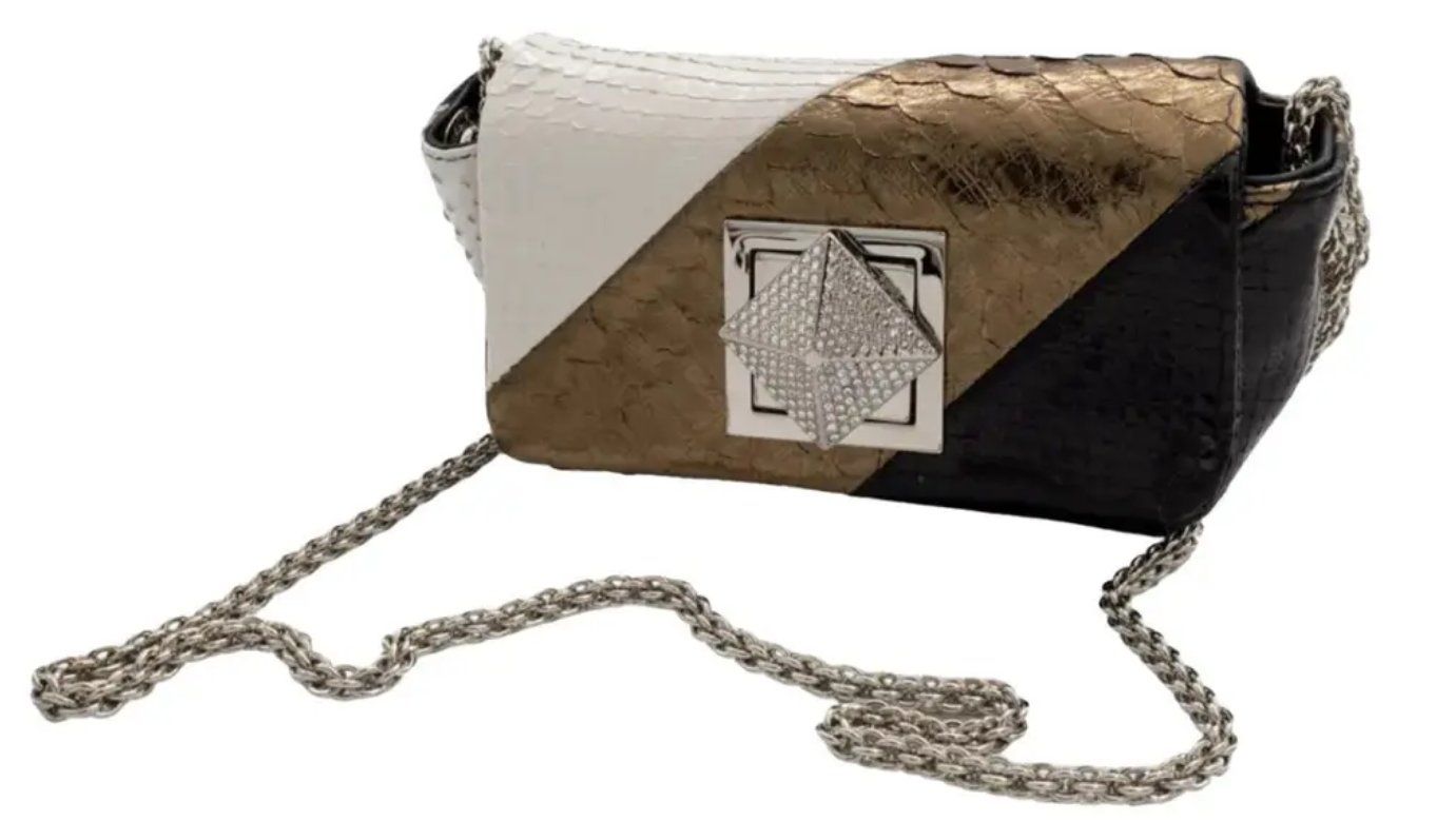 Sonia Rykiel Borse da donna: Pochette "Copain" de Sonia Rykiel avec chaîne – Nuovo (secondo la descrizione) da St. Ursen venduto da kat_g8z5