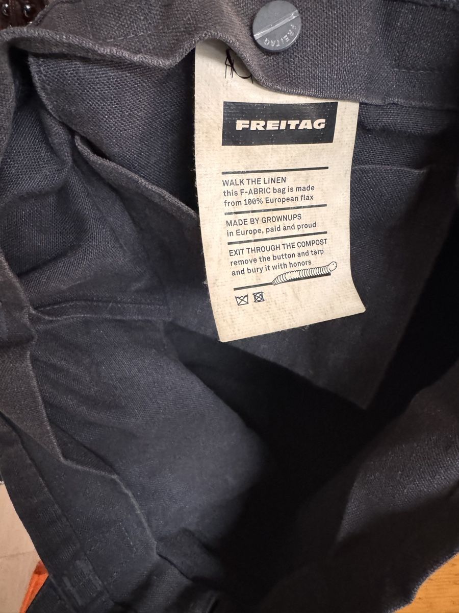 Freitag Taschen: Freitag Tote bag “F-abric” - râr – Gebraucht aus Arsiè von Marydema76 4