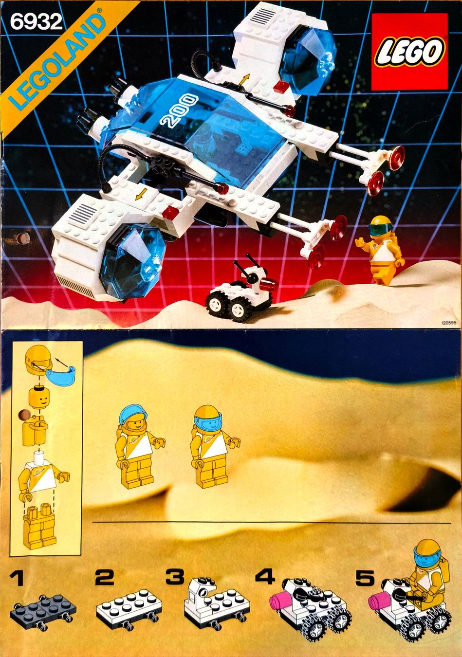 Lego Giocattoli: Lego Space, 6932 Stardefender "200" – Usato da Emmenbrücke venduto da Seppali 4