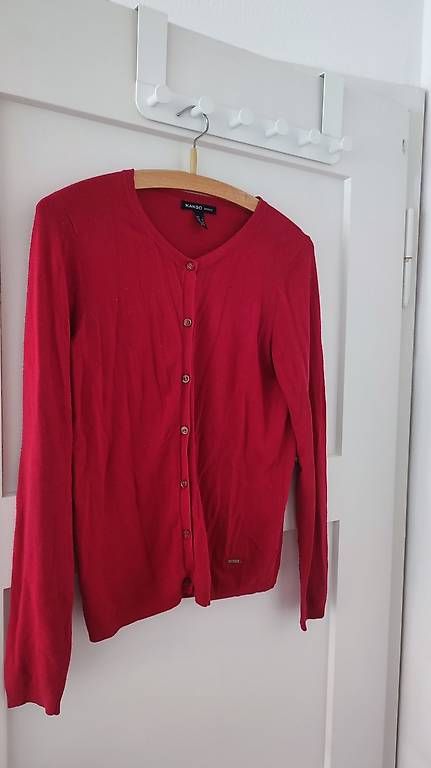 Giacche: Rote Strickjacke  Red Knitted jacke S – Usato da Zürich venduto da aba_6b6j