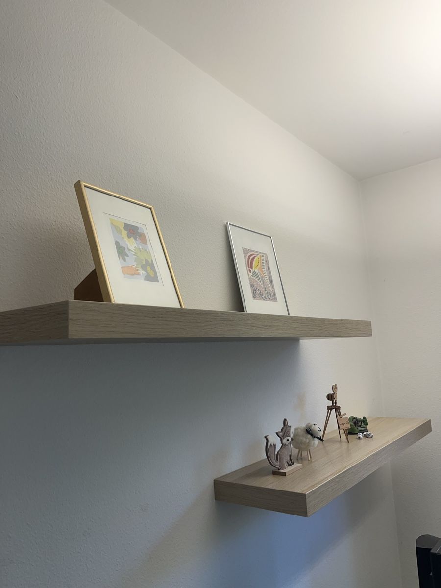 Ikea Regale: 2 IKEA LACK Wandregale in Eichenoptik – Gebraucht aus Zug von _odermatt_