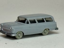 Wiking Opel Caravan silbergrau