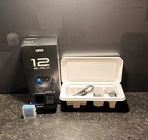 GoPro HERO12 Black inkl. 2 Akkus, Telesin Hülle & OVP