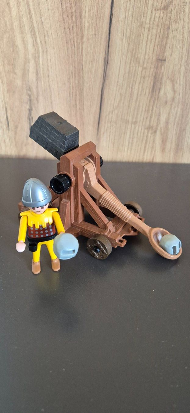 Playmobil Giocattoli: Playmobil Katapult mit Figur -Top Zustand! – Usato da Weisslingen venduto da ajnosa56 1