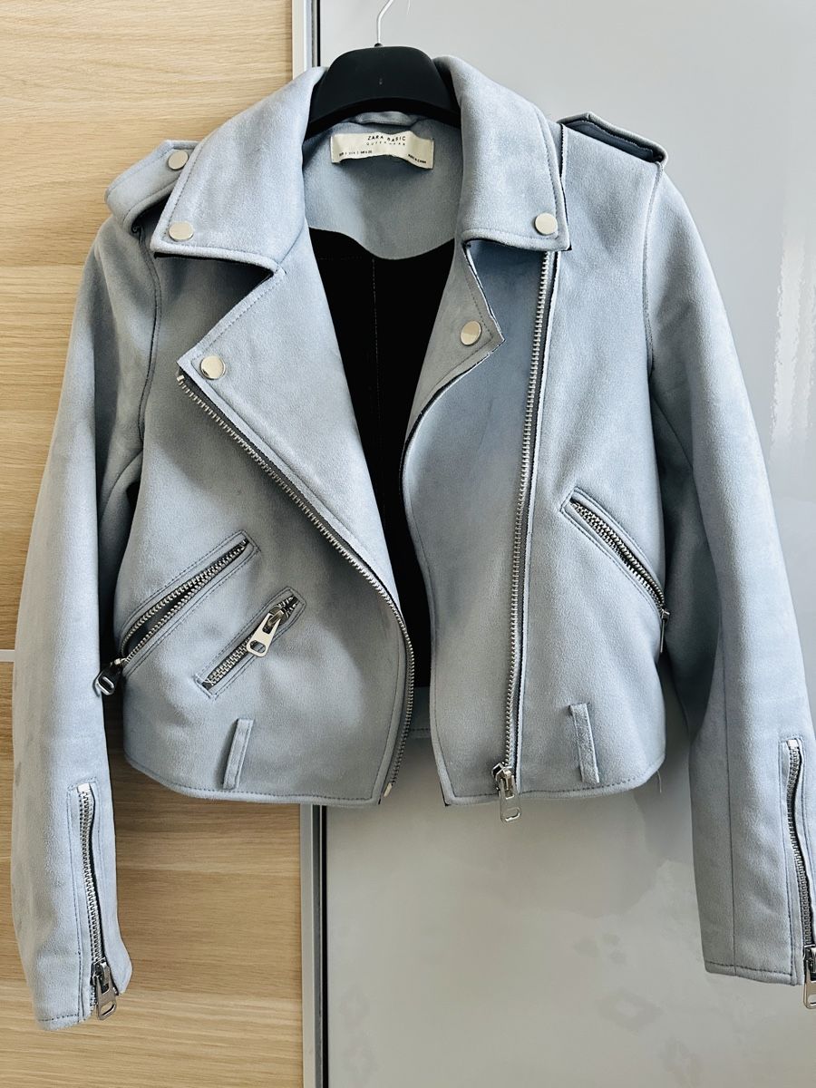 Zara Vestes: Zara Suede Cropped Jacket – D'occasion à Zürich par moi_9nfk