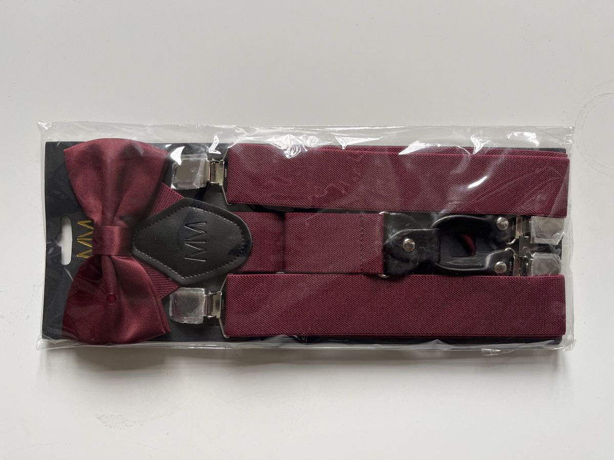 Sonstige Kleidung & Accessoires: Hosenträger mit Clip Passende Fliege dazu – Neu und originalverpackt aus Biessenhofen von Buchholz87