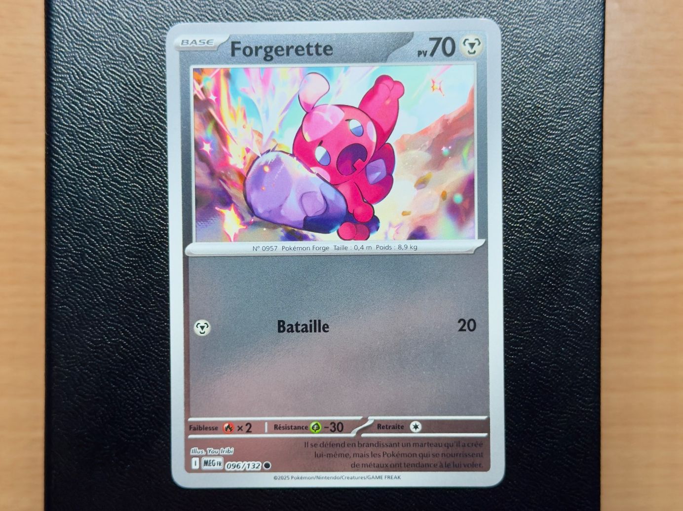 Pokémon Carte collezionabili: Forgerette Reverse (096/132) - Méga-Évolution -ME01 - MEG FR – Usato da Chézard-St-Martin venduto da Kro_Cards