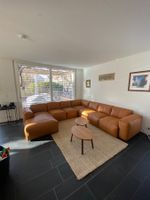 Ecksofa Leder Cognac 3,2m x 3,2m guter Zustand