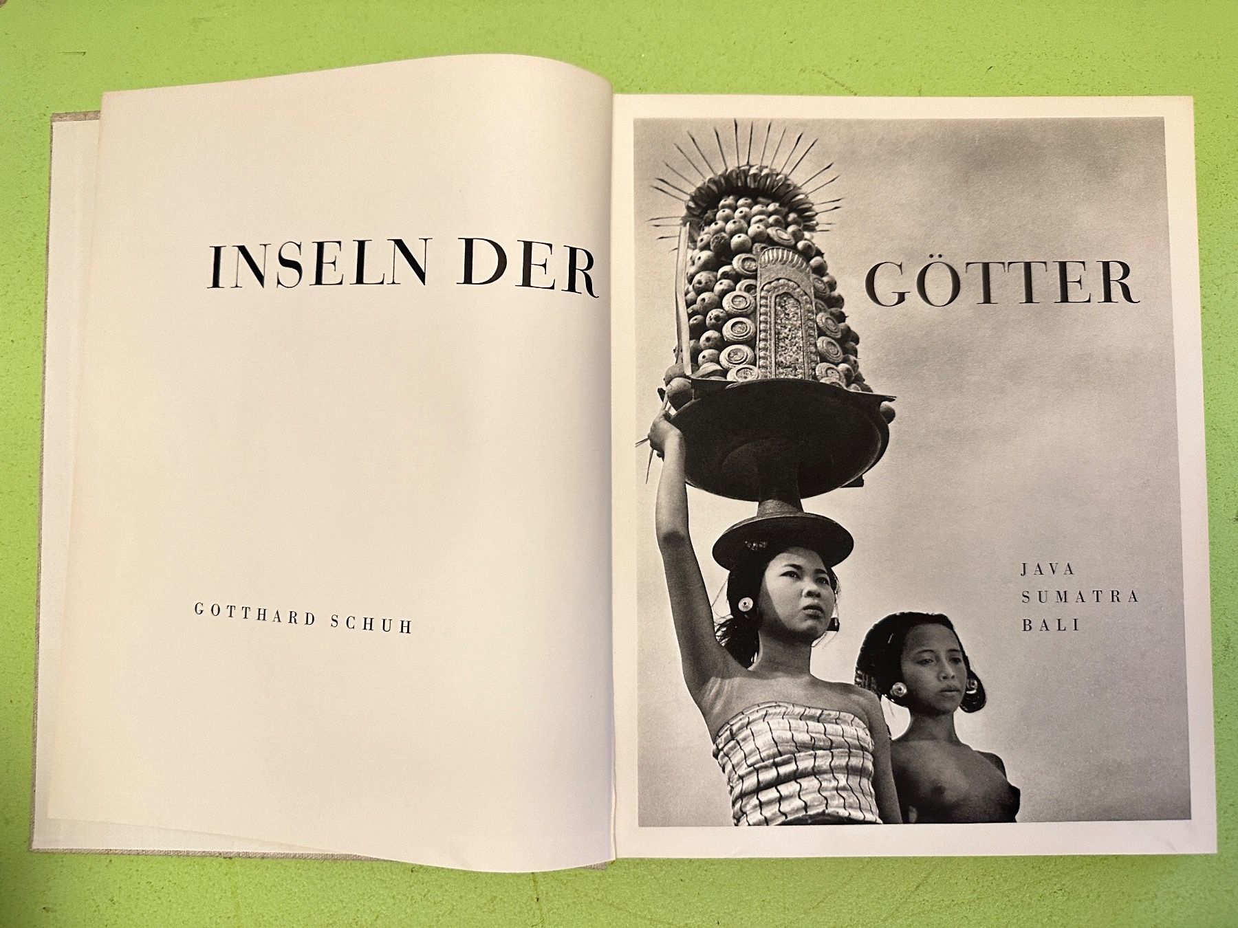 Libri: Gotthard Schuh: Inseln der Götter – Usato da Zürich venduto da allp 1