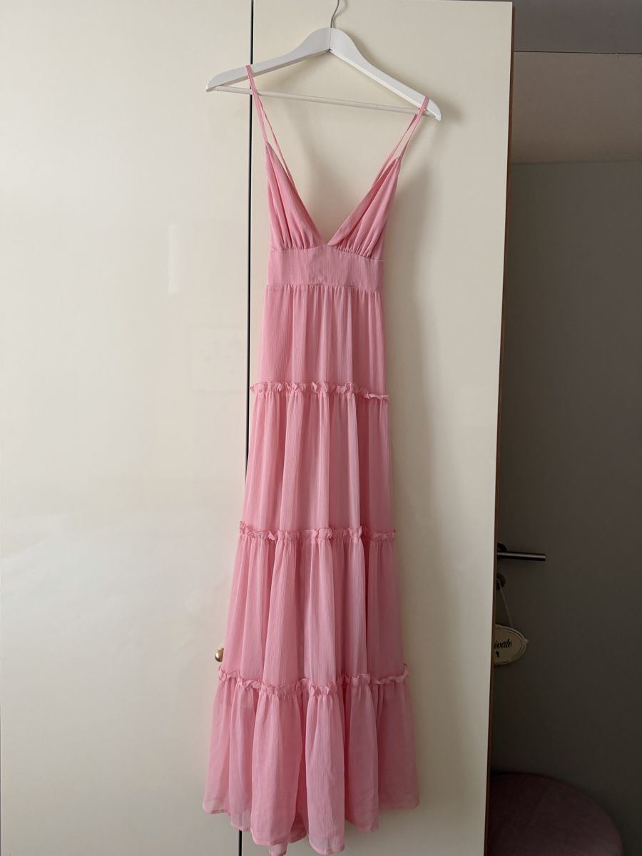 C&A Kleider: Maxikleid rosa Grösse 34 neu – Neu (gemäss Beschreibung) aus Zürich von Reisekoffer