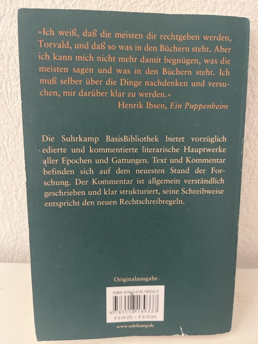Livres: Nora oder ein Puppenheim – Neuf (Voir description) à St.Gallen par aid_7tl7 1