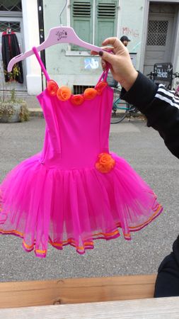 Prinzessinnen Kleid Pink Fairy Kisses Fasnacht