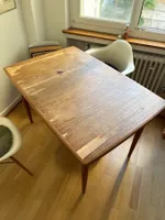 Esstisch Holz nordisch ausziehbar (120/45+45)