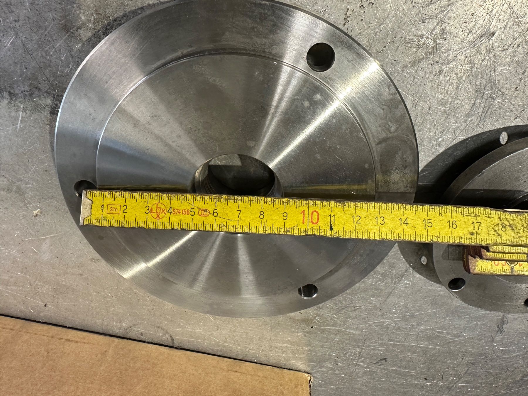 Schaublin Altro per industria metallurgica: Schaublin 102 - W20 Backenfutter Flansche – Nuovo (secondo la descrizione) da Staufen venduto da Moogybee 2