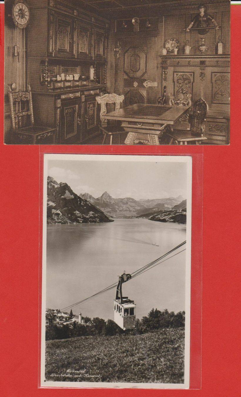 Cartoline postali: Beckenried  -  12 alte Ansichtskarten ab 1902 – Usato da Vitznau venduto da Ropaku 5