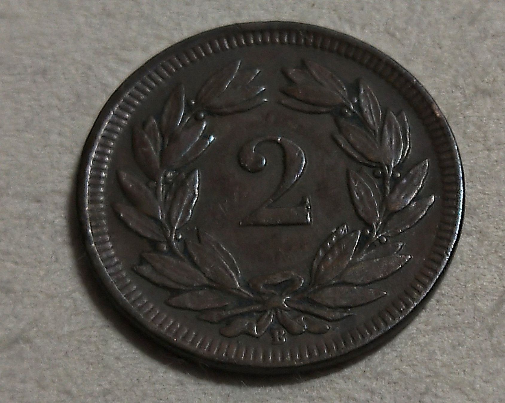 Toutes les monnaies: 2 Rappen 1908 – D'occasion à Solothurn par Mi-cardo 1