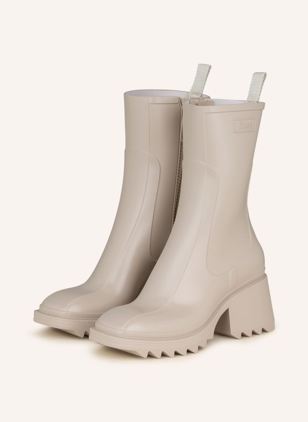 Chloé Chaussures femmes: Chloe rubber boots - beige and black colour available – D'occasion à Dallenwil par ZD2019 2