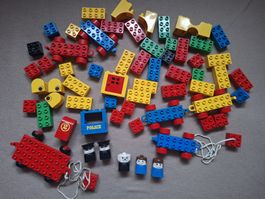 Lot Lego Duplo Vintage Pièces + Police 