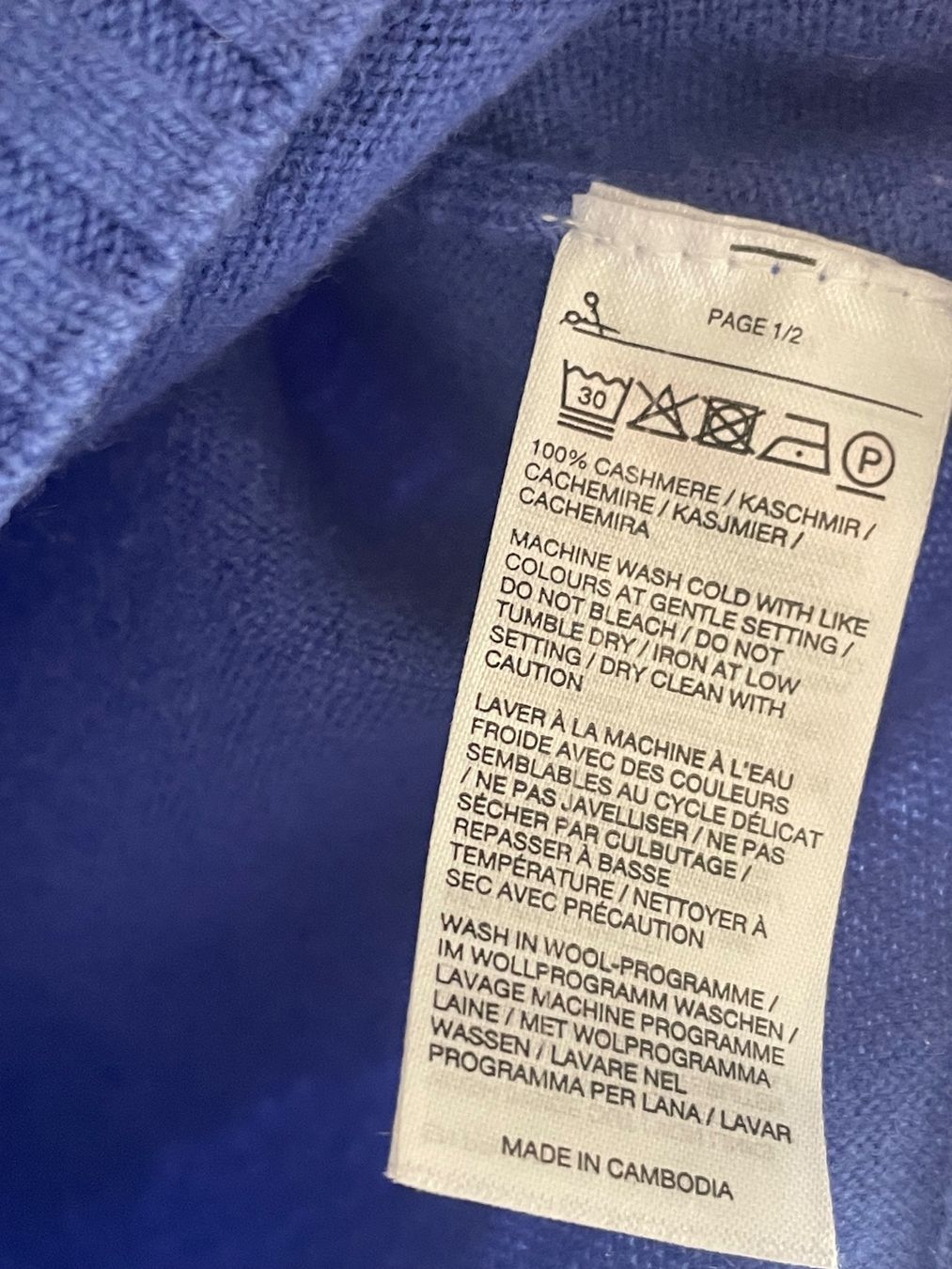 Pullover & Sweatshirts: Schöner Kaschmir Pullover – Gebraucht aus Neuwilen von bobbel01 2