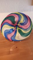 Früchteschale, Unikat, neu, mundgeblasenes Glas, DM 42 cm