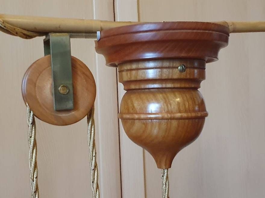 Lampade: Lampe à suspension en bois – Nuovo (secondo la descrizione) da Belmont-sur-Lausanne venduto da rol_2bd8 2