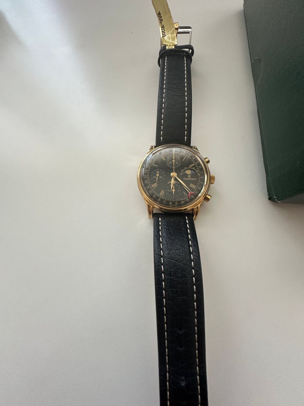 Chronoswiss Orologi: Chronoswiss Lunar Automatic Mondphase 7750 – Usato da Rudolfstetten venduto da Samurai152 2