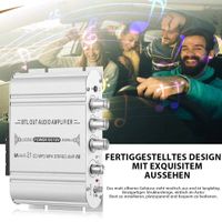 Amplifier Auto Stereo Power Audio Verstärker HiFi 80W 12V