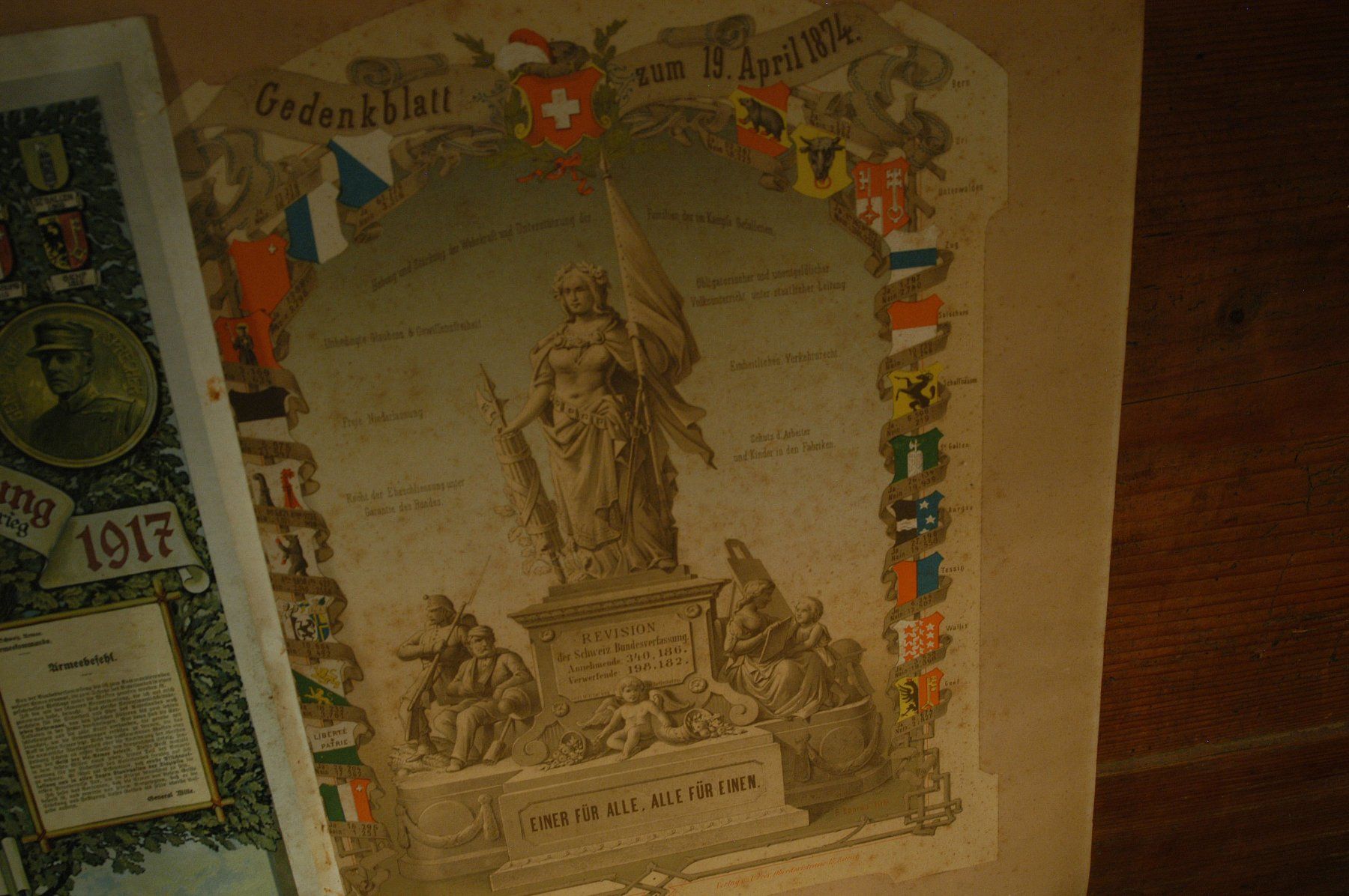 Grafica & Litografie: Aeltere Drucke Chromolitho Militaria – Usato da Herisau venduto da Wisen 2