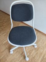 Bürostuhl Örfjäll von Ikea mit dunkelgrauem Sitz