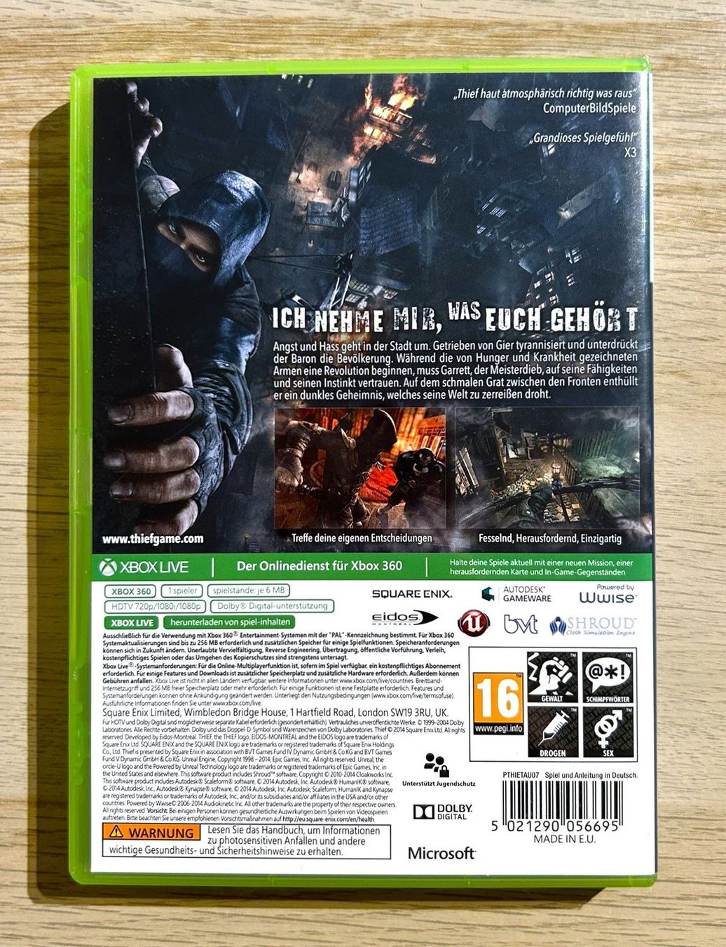 Microsoft Giochi: Thief Xbox 360 – Usato da St. Gallen venduto da Alpine.Arcade 1