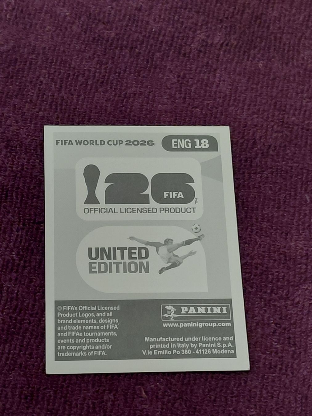 Panini Sammelbilder & Trading cards: Panini 2026 sticker Kane ENG 18 – Neu (gemäss Beschreibung) aus Ovronnaz von Ma-94-hey 1