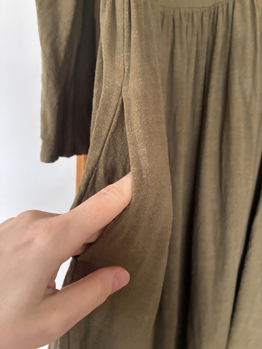 Vestiti: Unique Olive Dress - Boho Style - M – Usato da Untersiggenthal venduto da mic_ksv9 2