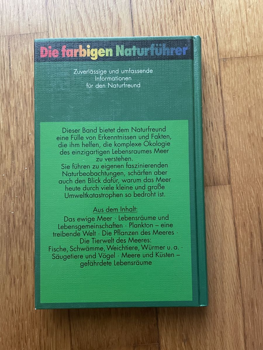 Libri: BUCH Meere und Küsten – Usato da Zürich venduto da silab69 1