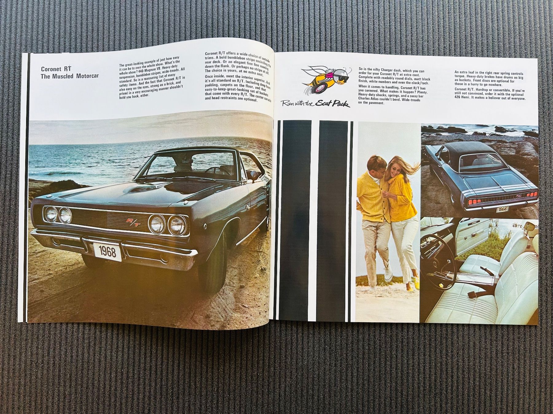 Dodge Documenti: Dodge Performance Original Brochure 1968 Charger Coronet – Usato da Herrliberg venduto da surfcafe 2