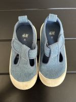 H&M Baby Schuhe, Grösse 23, Top Zustand, Denim Look!