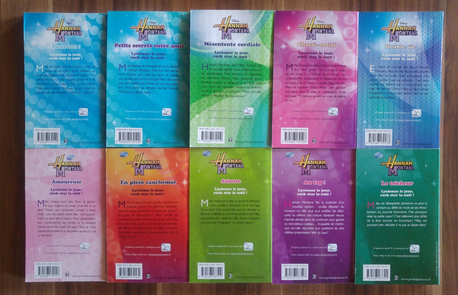 Libri: 10 livres Hannah Montana – Usato da Fribourg venduto da Alexia90 2