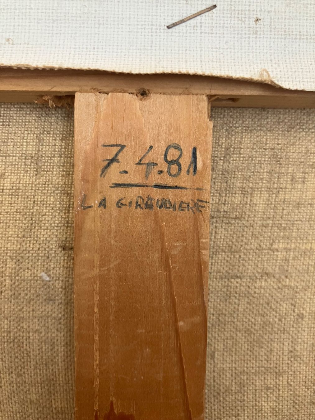 Dipinti: Peinture originale signée Malli – Usato da Lausanne venduto da Willandco 4