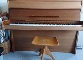 Schmidt Flohr Klavier, Inkl. Hocker