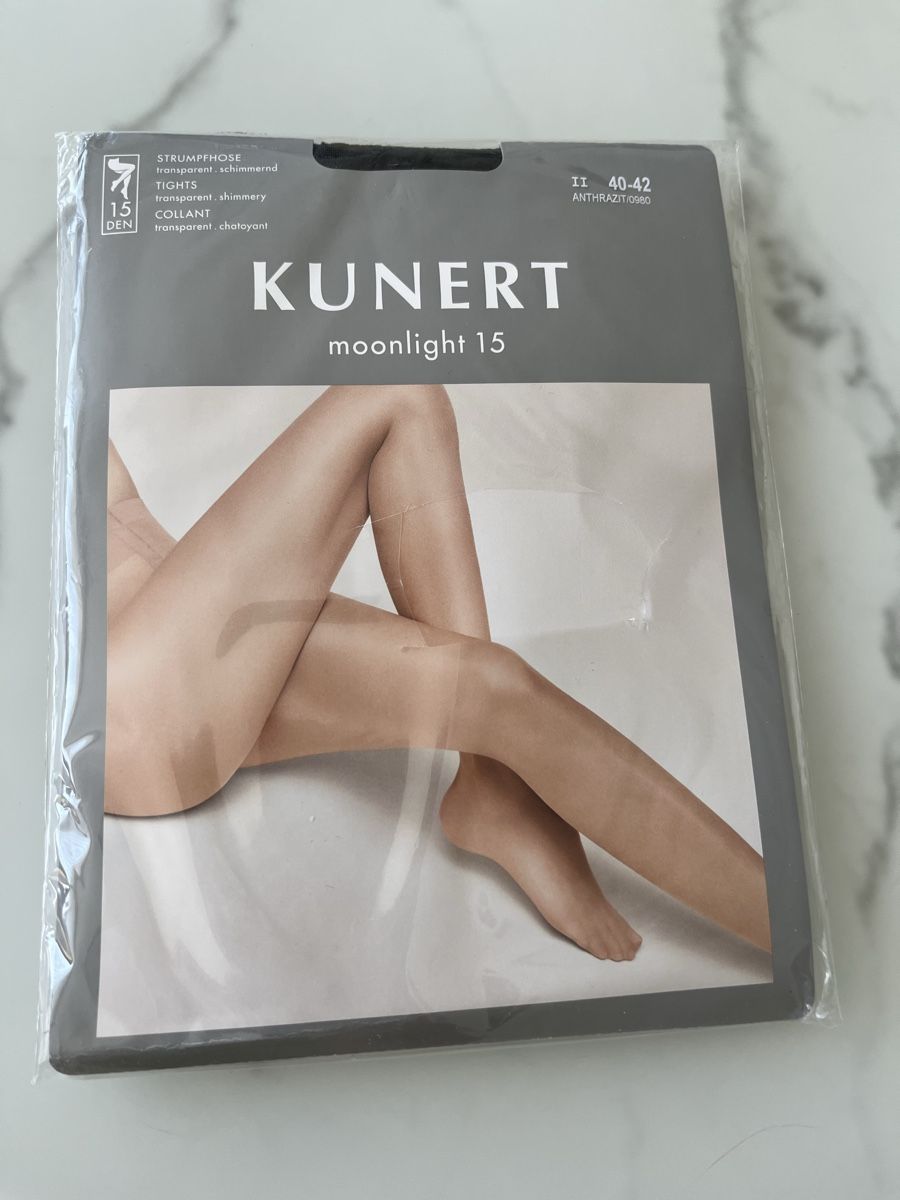 Kunert Calze & Collant: KUNERT moonlight 15 Strumpfhose Transparent Gr.II Anthrazit – Nuovo e nell'imballaggio originale da Rüfenacht venduto da lilly_67