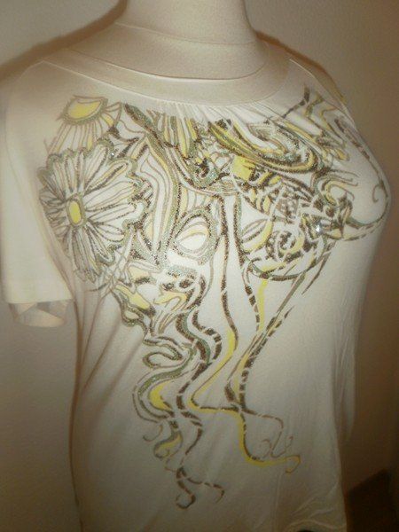 T-Shirts: T-shirt crème T. 48 – Neu (gemäss Beschreibung) aus Marin-Epagnier von Madja 1