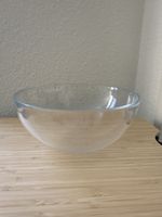 Glass Mixing Bowl - 8.5 inch diameter - Summer Serving Dish!
