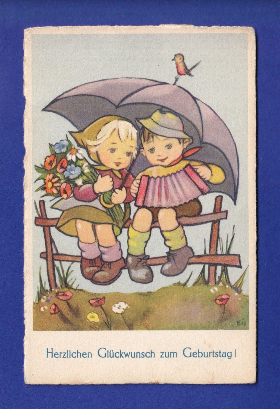Cartes postales: ENFANT / KIND - Geburtstag – D'occasion à Pully par nicecards-shop