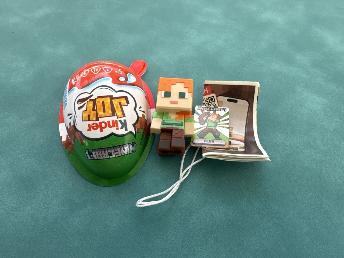 Statuette: Alex   Kinder Joy  Minecraft "ohne Eierschale" – Nuovo e nell'imballaggio originale da Giffers venduto da cam_mb92