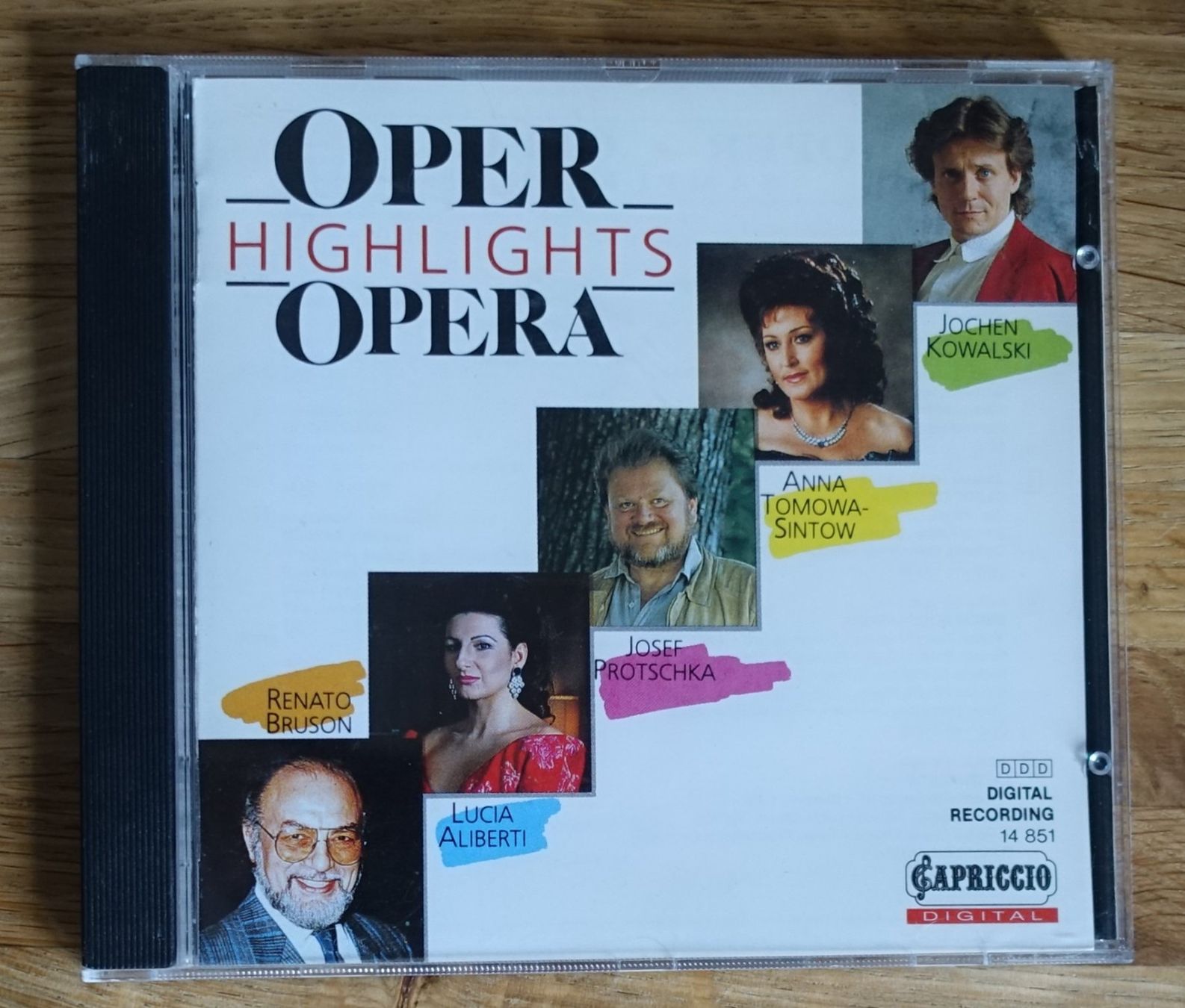 CD: Oper Highlights Opera - F32 – Usato da Sessa venduto da fraenklishop