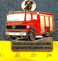 MERCEDES TANKLÖSCHFAHRZEUG ARBON 1990 PIN LKW LIMITIERT