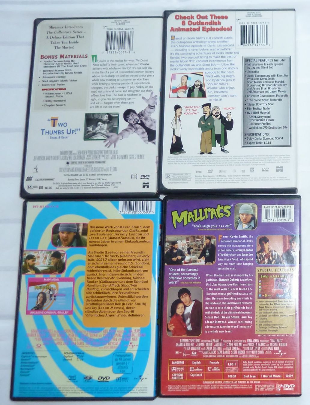 Alle DVDs: 5 Filme AFROMAN-CLIP, Jay & BOB – Gebraucht aus Siebnen von GluckPilz5684 4