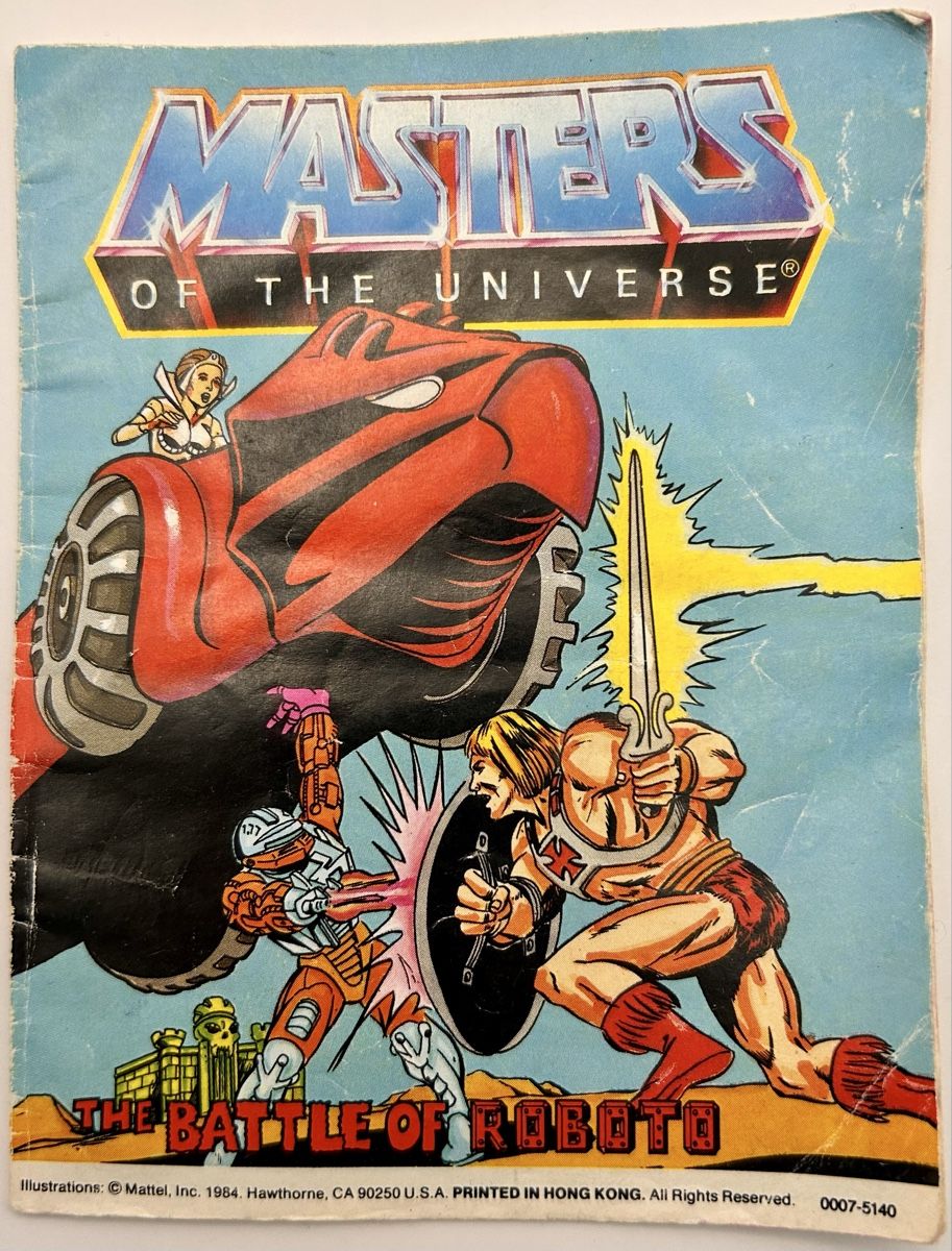 Masters of the Universe Statuette: MOTU Vintage Two Bad Figur komplett mit Mini-Comic – Usato da Oberhasli venduto da Schneeschueh 5